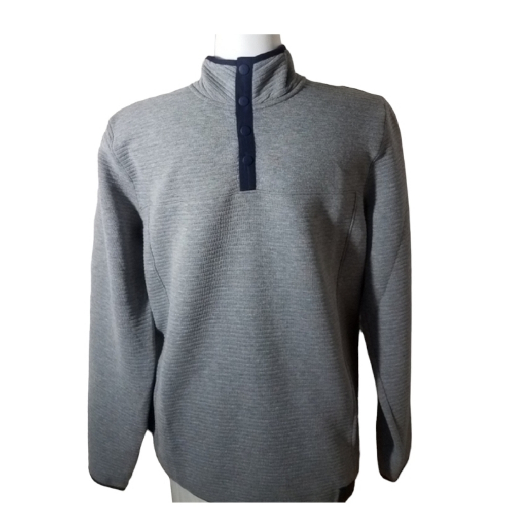New Gerry Weber Ottoman Men's Snap Front Pullover